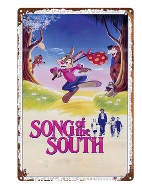 NWT-Song of The South (#1) 8”x12” Vintage Look Metal Sign